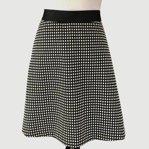 Giti Women's  Knitted Plaid Skirt